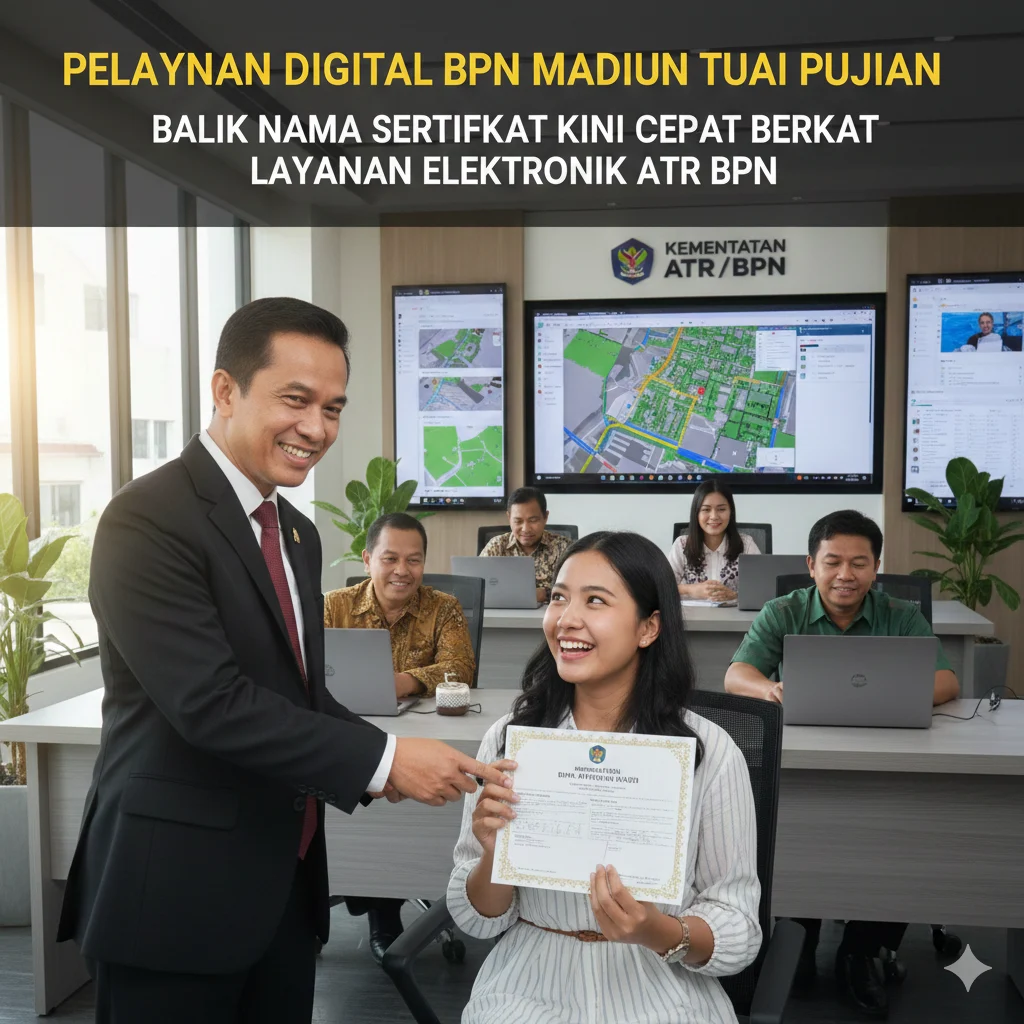 Menteri ATR Perluas Layanan Balik Nama Sertifikat Tanah dalam 10 Hari