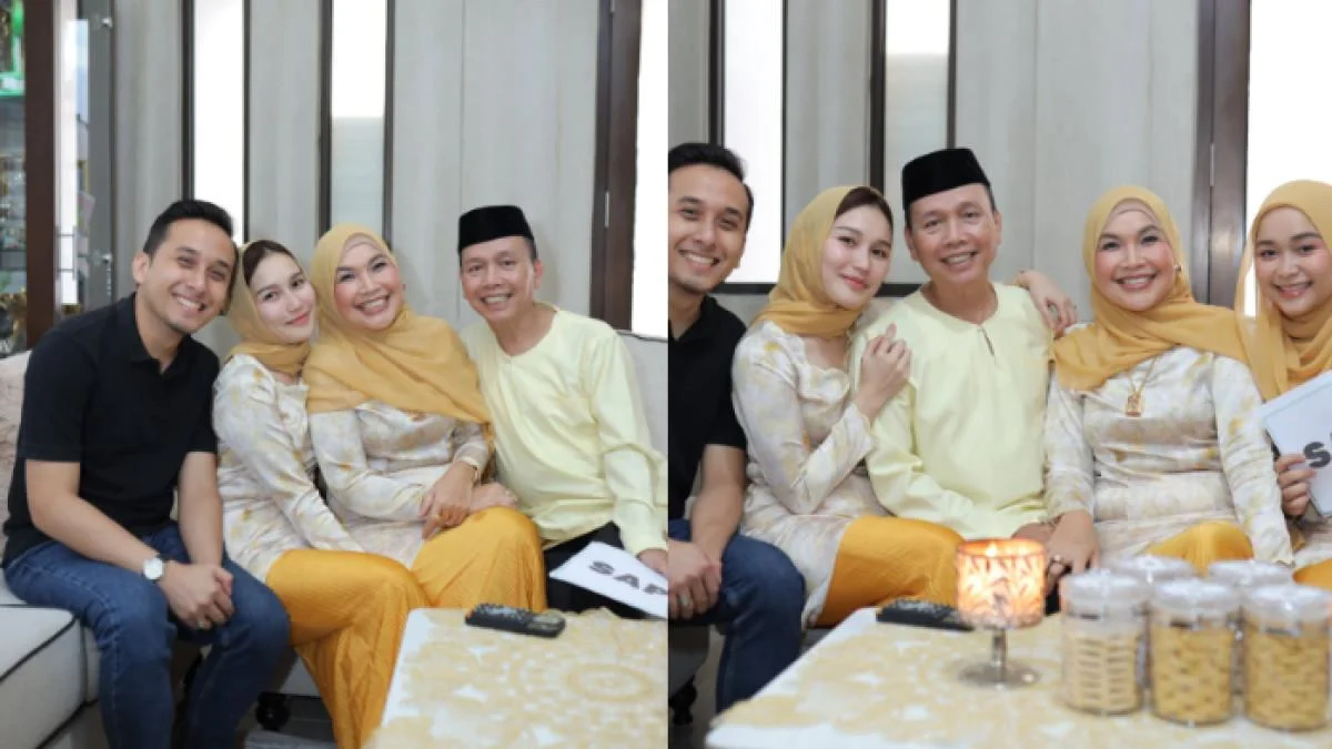 Momen HUT ke-81 RI, Ayu Ting Ting dan Kevin Gusnadi Main Padel Bersama Keluarga