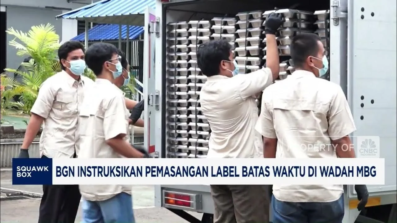 Ompreng MBG Diberi Label Batas Waktu Konsumsi 4 Jam