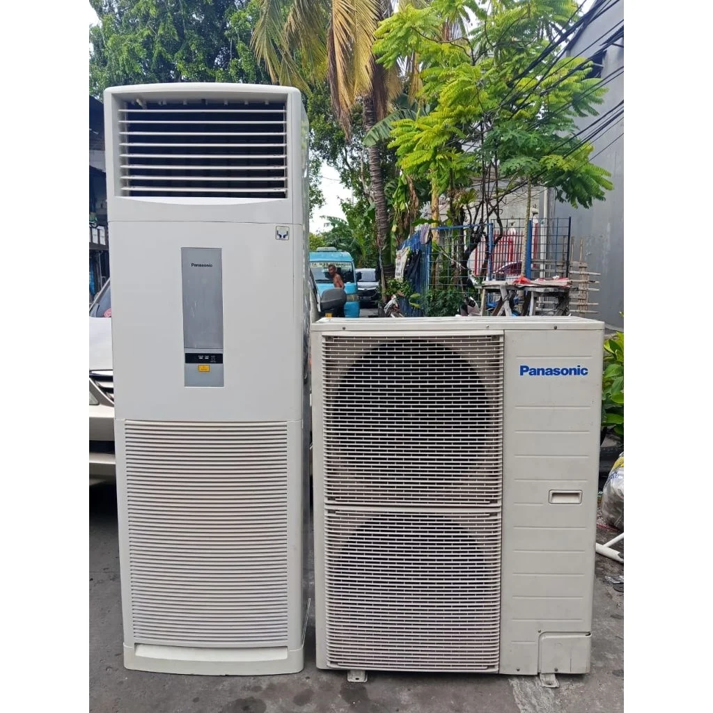 Panasonic Produksi AC Floor Standing PB5 Series Perkuat Industri RI