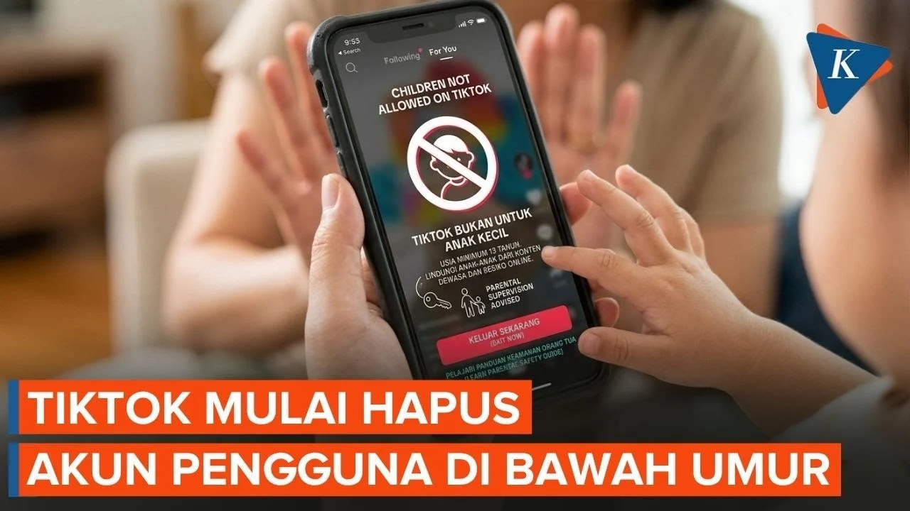 Penurunan Akun Anak di Indonesia Mengungguli TikTok Australia, Kata Menkomdigi