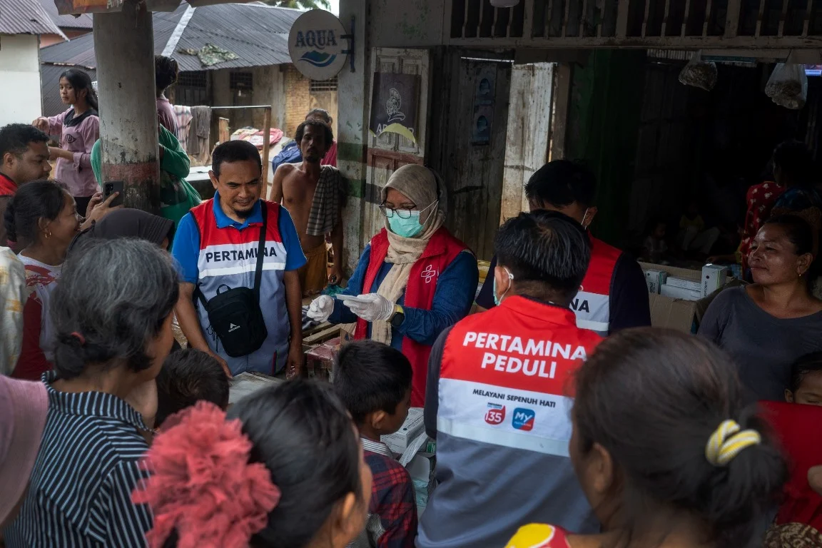 Pertamina Dirikan Posko Medis Gratis 24 Jam untuk Warga di Reok, NTT