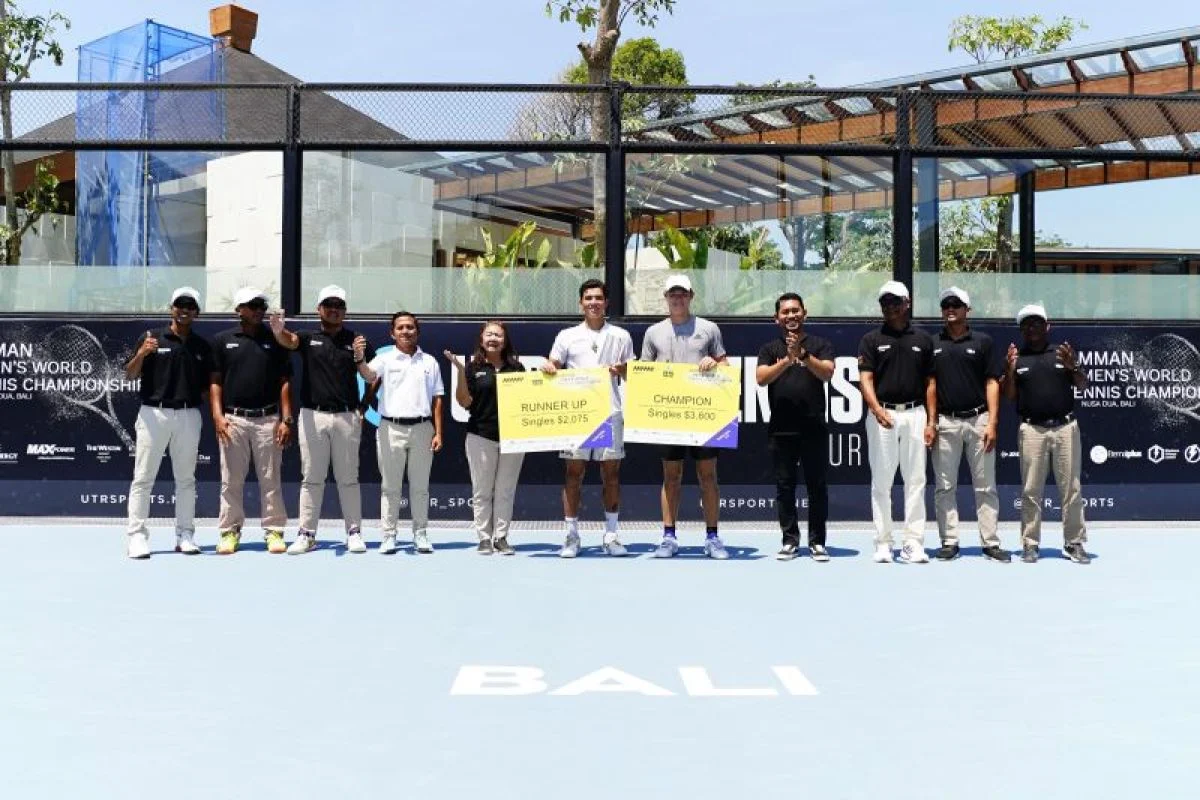 Petenis Amerika Alexander Chang Raih Gelar Juara UTR Pro Tennis Tour 2026 di Bali