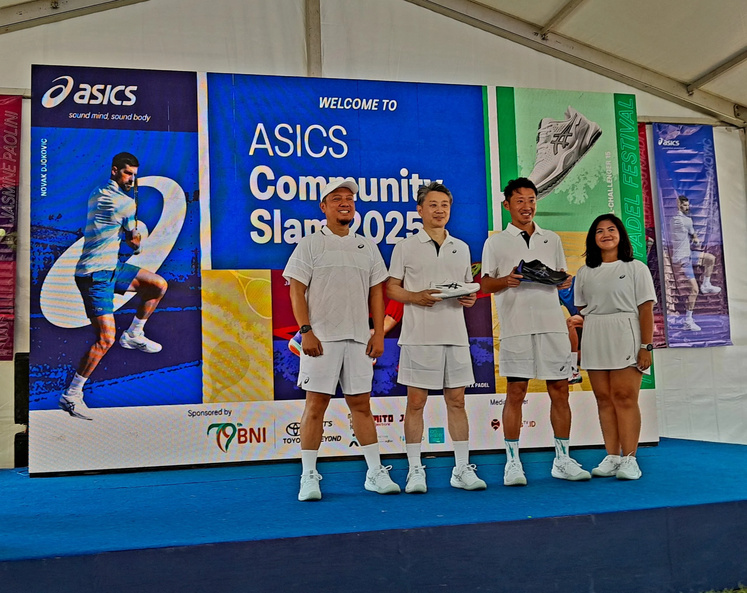 Puluhan Komunitas Tenis dan Padel Ramai Kan Community Slam 2026
