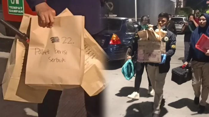 Puslabfor Ambil 30 Barang Bukti dari TKP Sekolah Temuan Senjata di Jakarta Selatan