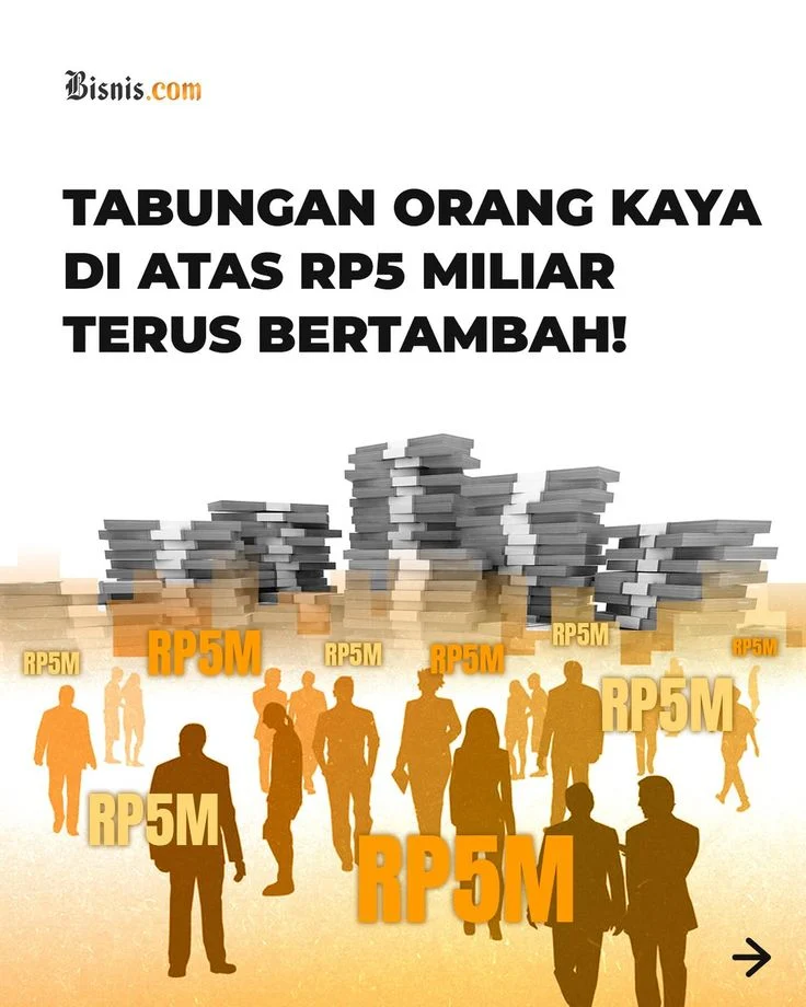 Tabungan Warga RI di Atas Rp5 Miliar Melonjak 15,44%; LPS Ungkap Rinciannya