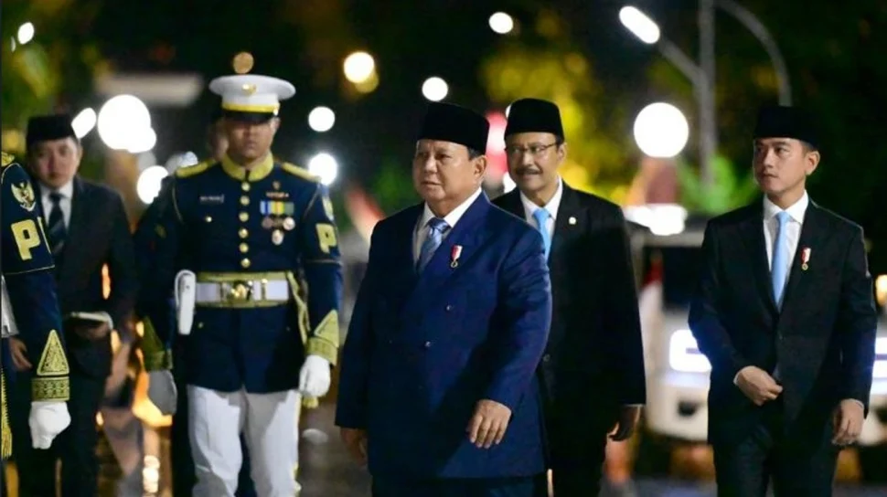 Tengah Malam di TMPNU Kalibata: Presiden Prabowo Pimpin Ziarah Nasional Menyambut HUT RI ke-81