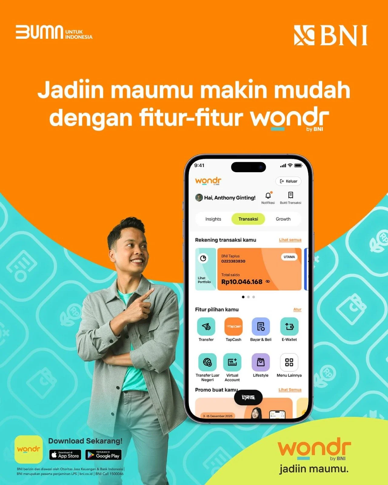 wondr by BNI Bantu Nasabah Kelola Keuangan Keluarga